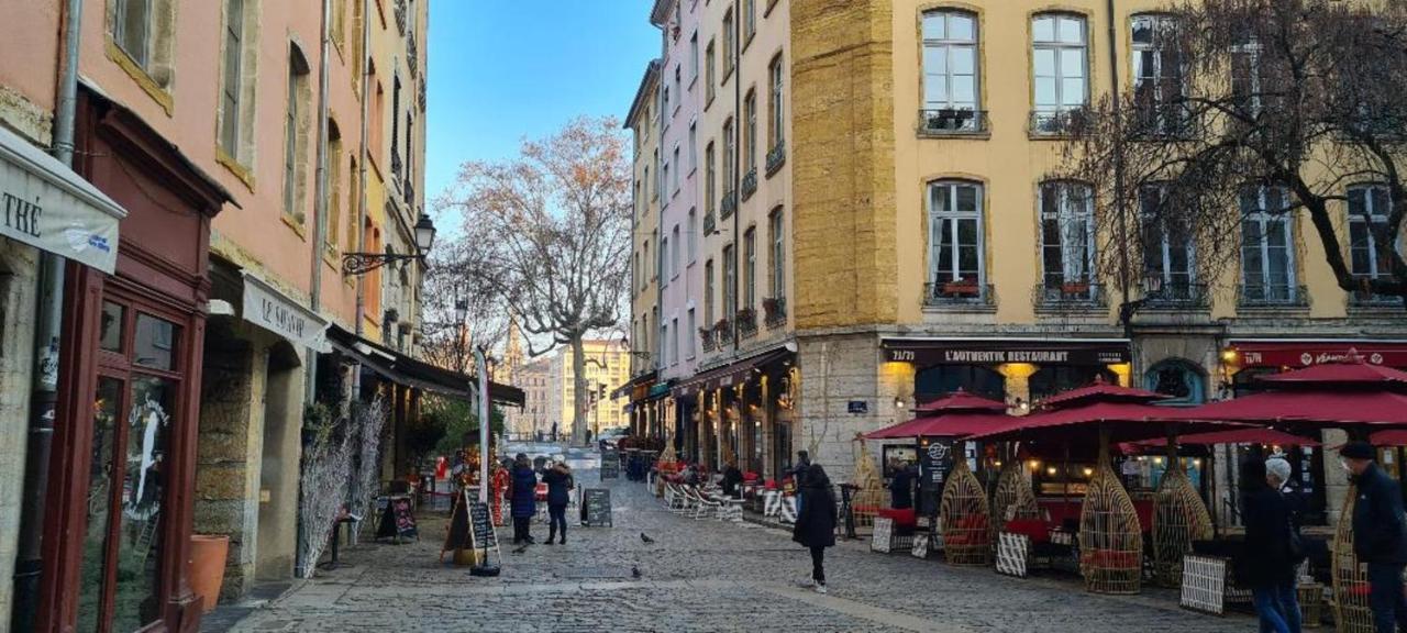 Coeur Vieux Lyon, 60 M2 Lumineux Tout Confort Buitenkant foto
